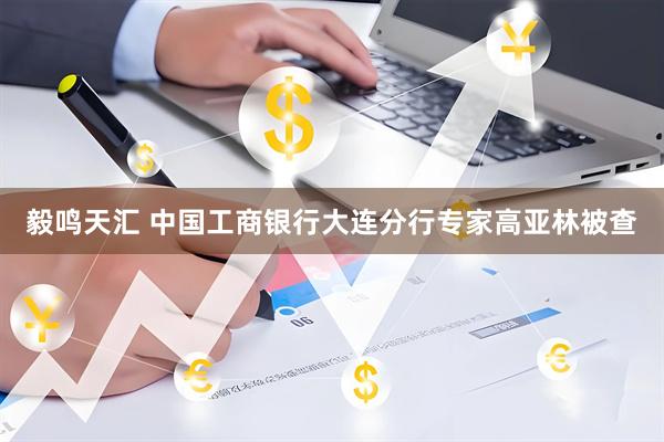 毅鸣天汇 中国工商银行大连分行专家高亚林被查