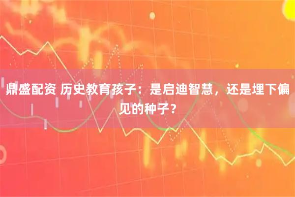 鼎盛配资 历史教育孩子:是启迪智慧,还是埋下偏见的种子?