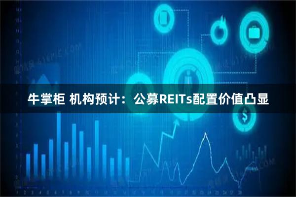 牛掌柜 机构预计：公募REITs配置价值凸显
